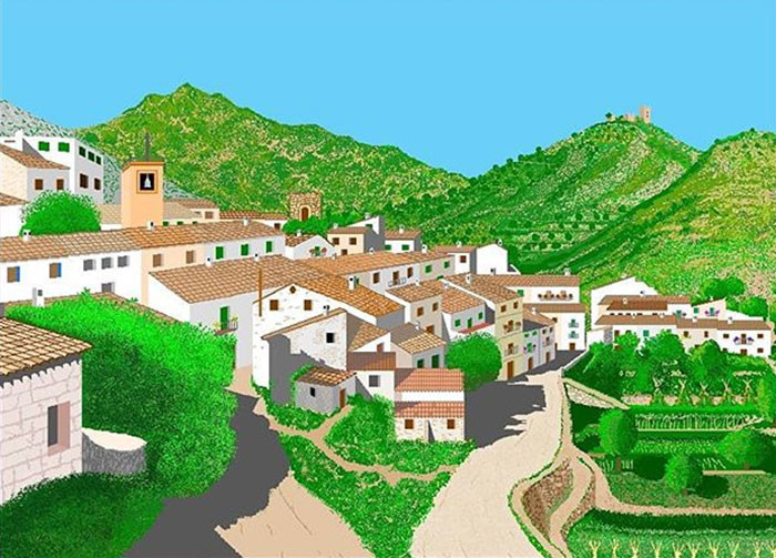 Детализированные картины в MS Paint от 91-летней испанки