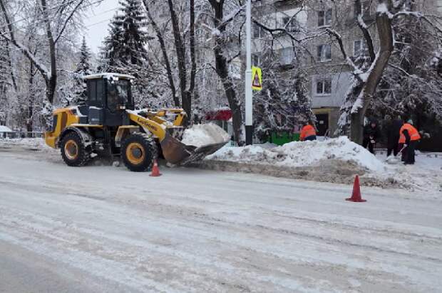 В Тамбове опубликован график уборки снега на дорогах