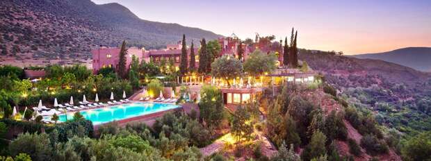 Kasbah Tamadot горы, отели, природа, путешествия