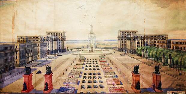 Один из проектов главной площади нового Киева