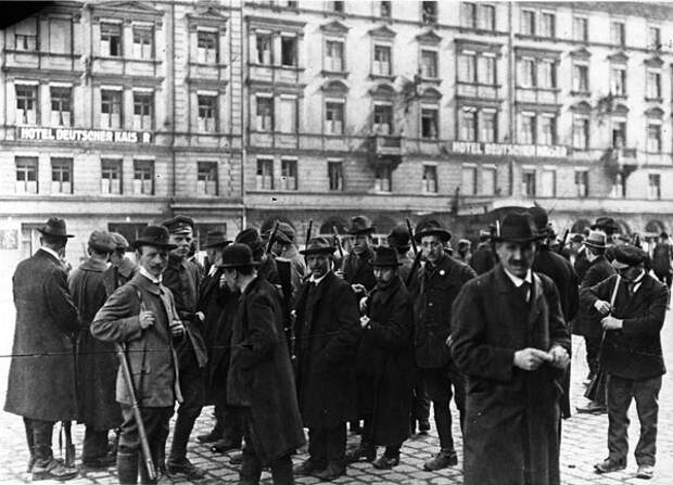 Баварская советская республика была провозглашена коммунистами / Фото: historisches-lexikon-bayerns.de