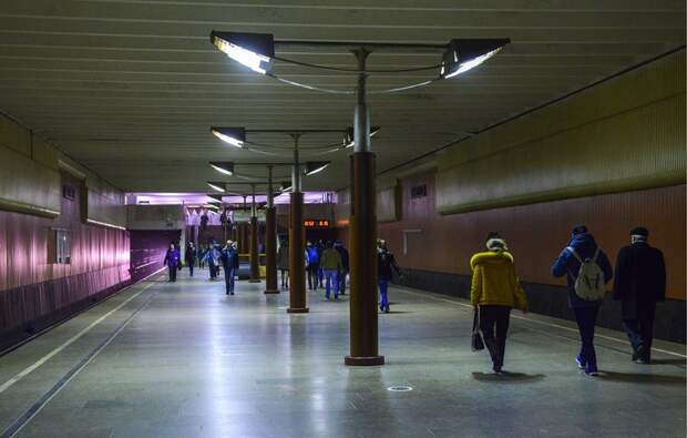 Нетрезвый мужчина спрыгнул на пути станции метро «Волжская» в Москве