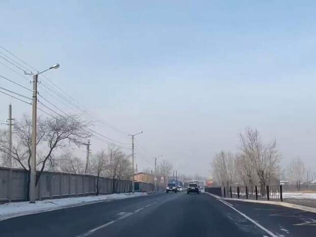 В Чите завершен ремонт одной из магистральных улиц