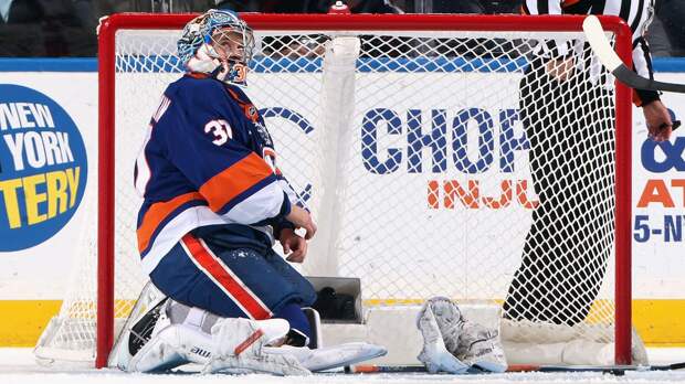 Голкипер «Айлендерс» Сорокин пропустил 7 шайб впервые в НХЛ