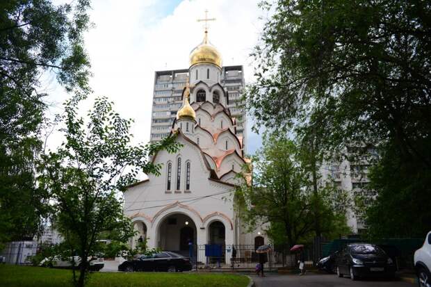 Храм новомучеников и исповедников российских в Строгино. Фото: сайт управы района Строгино