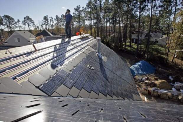 SolarCity запустит производство "солнечных крыш" в 2017 году