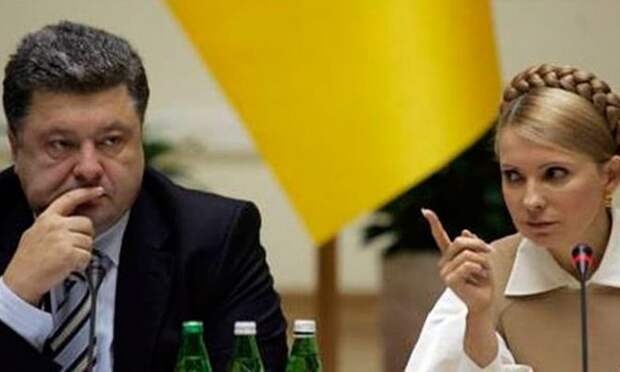 Синий переворот: Тимошенко обвиняет Порошенко в алкоголизме