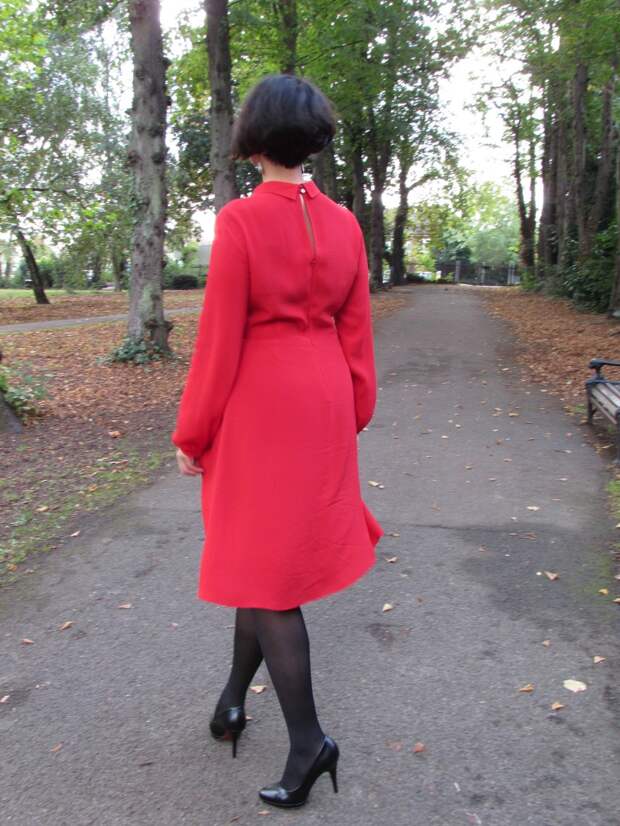 Pussybow midi dress Pussybow midi dress