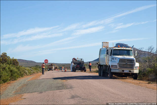 Как ремонтируют дороги в Австралии