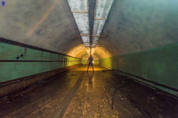 Огромный заброшенный подземный госпиталь