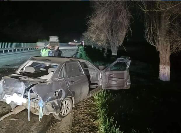 Годовалая девочка и водитель авто погибли в аварии на дороге в Армавире