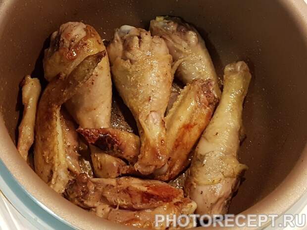 Фото рецепта - Тушеная курица в мультиварке - шаг 2