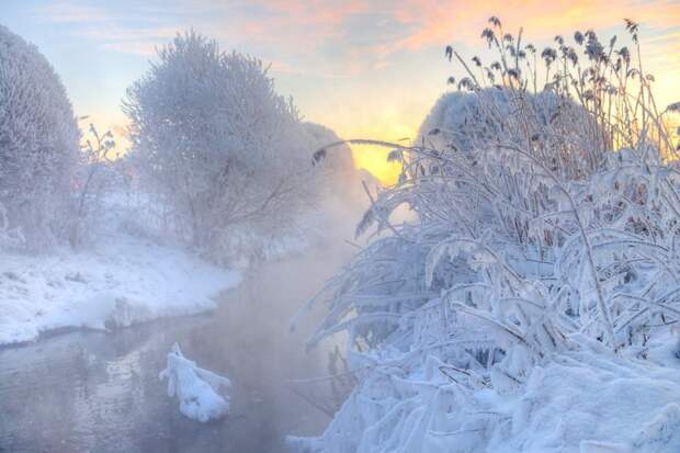Русская зима: 30 самых красивых уголков нашей страны зима, красота России