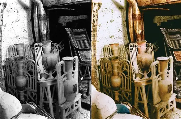 Камбоджа. Храм Байон в Ангкор-Томе - столице кхмерской империи - до реконструкции.