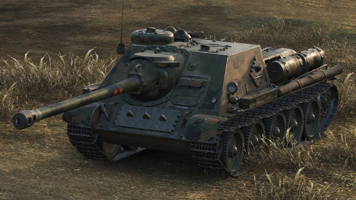 Су-100 в игре и в жизни