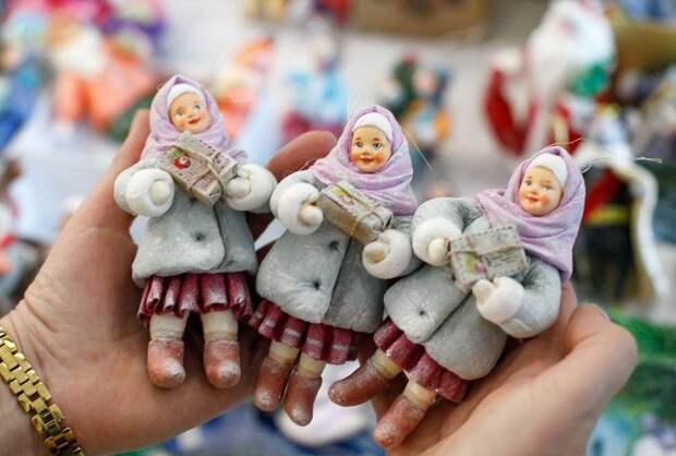 Игрушки из ваты очень востребованы. Фото: Виктория Водостоева