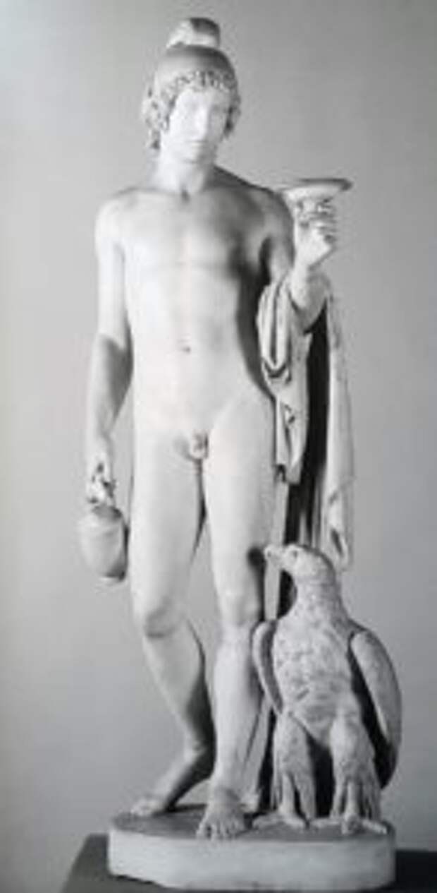 Торвальдсен. Ганимед стоящий с орлом Юпитера. 1804. Национальный музей в Познани
