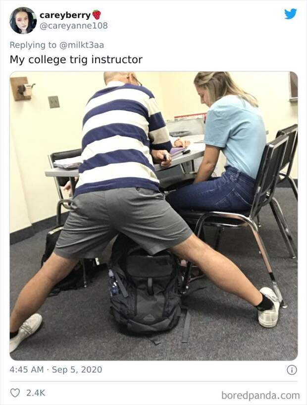 учитель, поза
