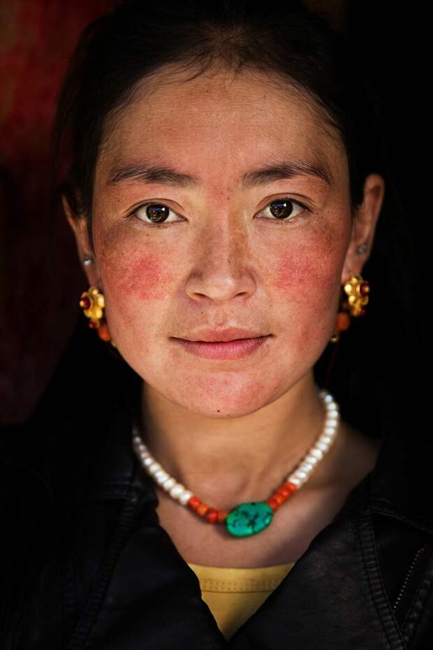 Тибетское плато женщины, красота, народы мира, разнообразие, фотопроект