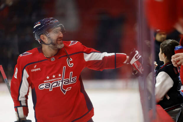 Форвард "Вашингтона" Овечкин провел 1573-ю игру в НХЛ