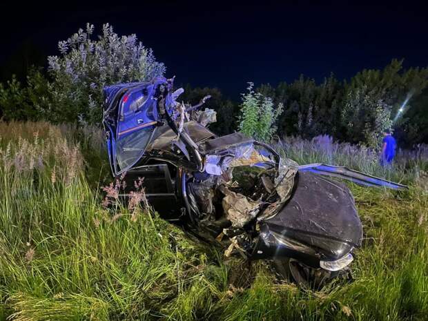 Во Владимире в ДТП на трассе Р-132 погиб водитель легковой машины