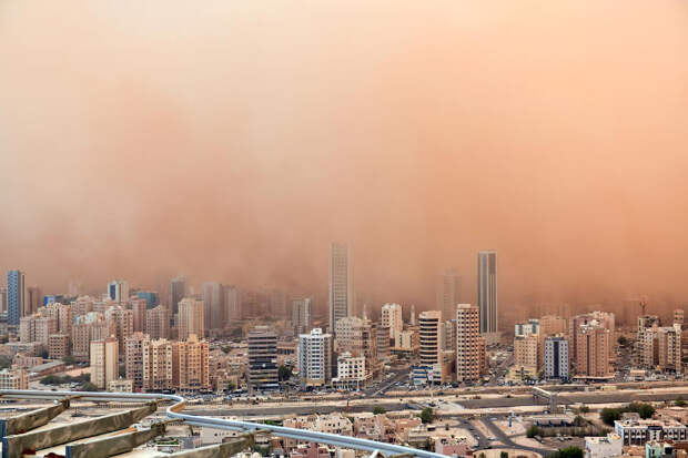 Песчаные бури Ближнего Востока