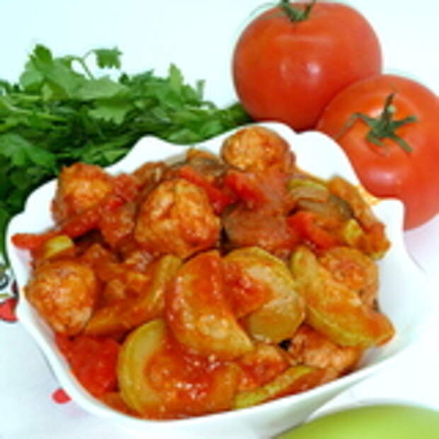 Мини тефтели с овощами ( из серии: готовим быстро, просто, вкусно)
