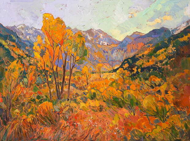 Импрессионизм в работах Erin Hanson