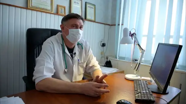 Съемочная группа ФАН посетила Центральную районную больницу Новоазовска