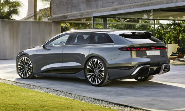 Концепт Audi A6 e-tron Avant