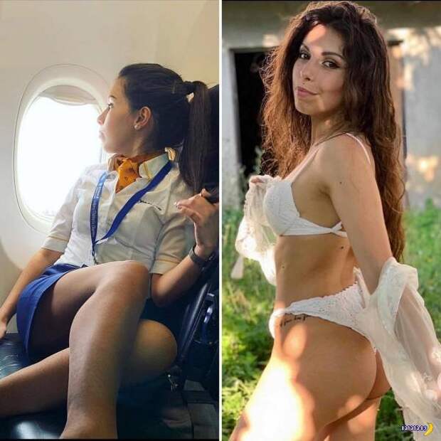 Раздеваем стюардесс! ✈️ - 11 Раздеваем стюардесс! ✈️ - 11