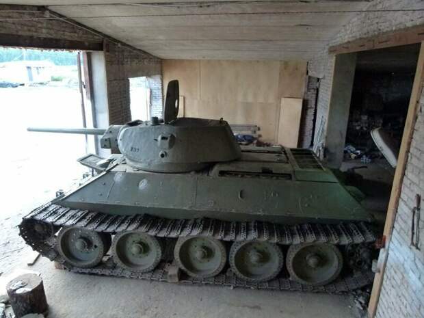 Вторая жизнь советского танка Т-34