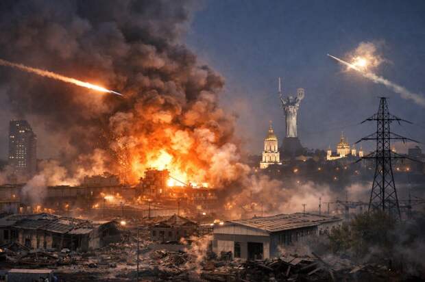 Русские ракеты добрались до важных целей в Киеве