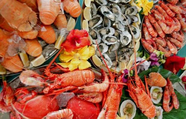 Морепродукты в Византии. Морепродукты в Византии.