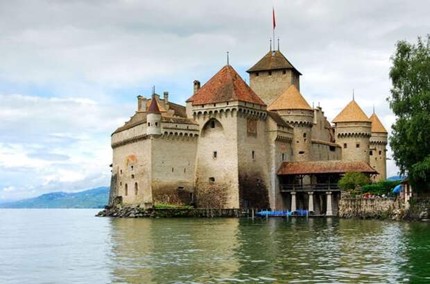 Шато де Шийон - Швейцария архитектура, замки, история, красота
