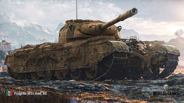 Progetto m35 mod. 46 - Лучший средний премиум танк 8 уровня.