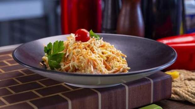 Рецепт вкусного и богатого витаминами салата из зеленой редьки. 01