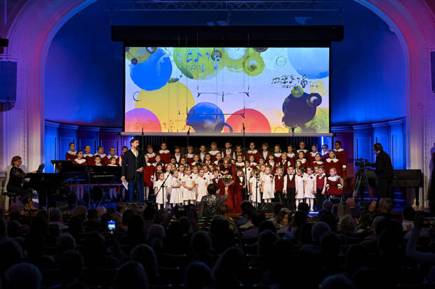 В Московской консерватории прозвучали песни победителей конкурса «Мелодия детства» в исполнении Большого детского хора имени В.С. Попова