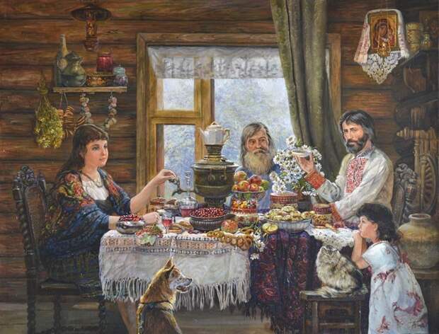 Почему на Руси женщинам не разрешалось готовить Русы, женщины, запреты, пища, факты