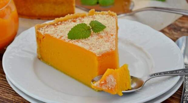 Пирог из тыквы и апельсина. \ Фото: google.com.