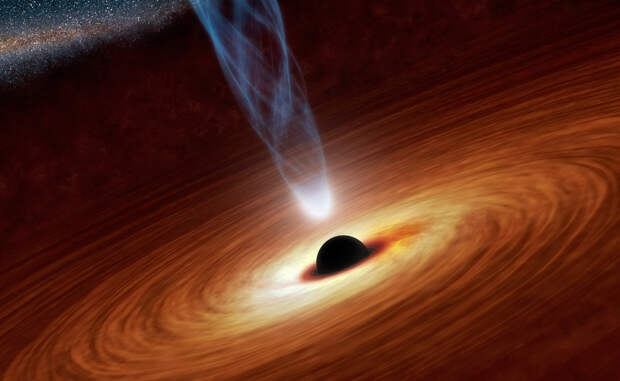 Черные дыры Черные дыры образуются когда коллапсирует гигантская звезда. Взрыв на сравнительно небольшом пространстве вызывает гравитационное поле такой интенсивности, что даже окружающий свет попадает под его влияние. Мы доказали существование этого странного явления теоретически — однако, еще не видели ни одну из Черных дыр. Человек может только догадываться, на что они похожи на самом деле.