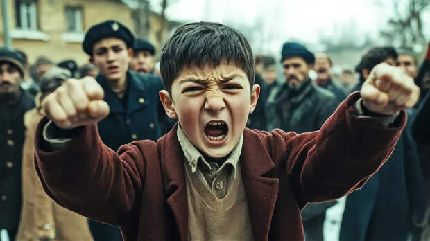 Волчата учатся рычать