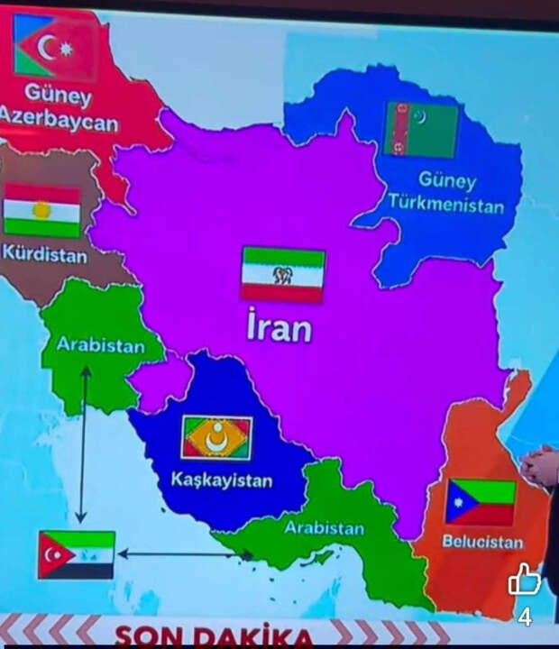 Планы раздела Ирана