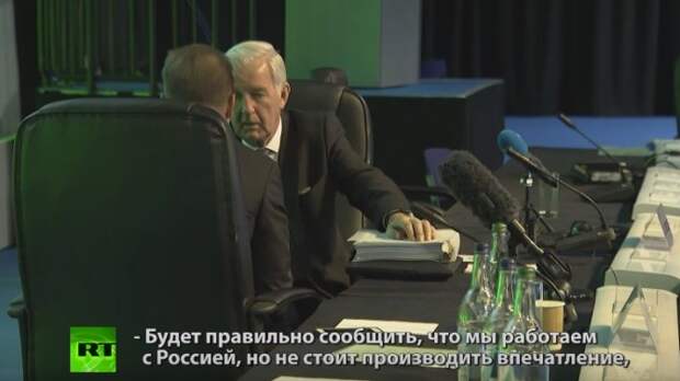 ПРОБОЛТАЛИСЬ! «Сделают всё как надо»: RT стал свидетелем беседы глав WADA об условиях возвращения России