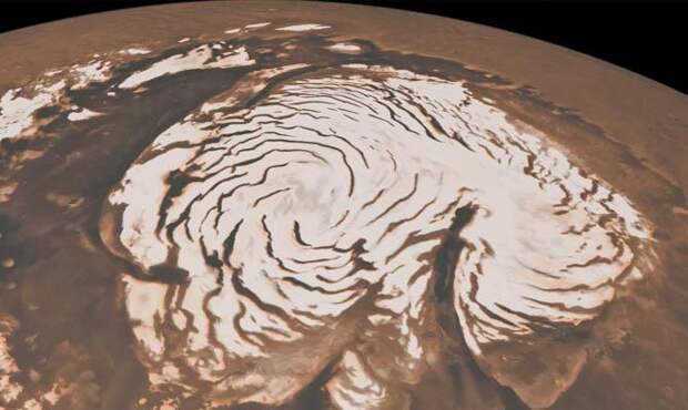 Атмосфера Марса, Лед на Марсе, Интересные факты о Марсе