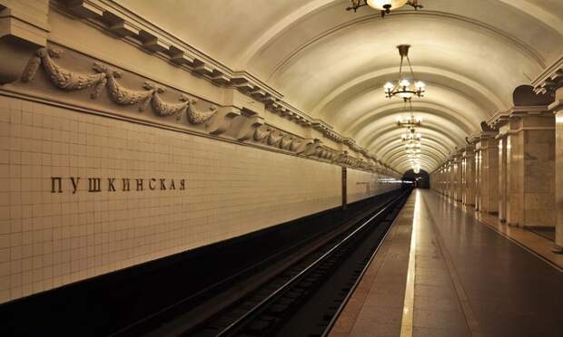 В Петербурге закрыли станцию метро «Пушкинская»