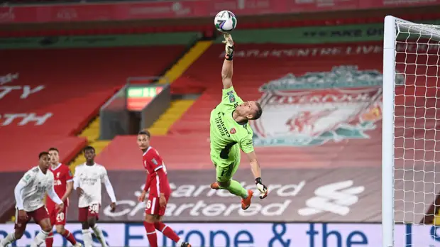 «Арсенал» в серии пенальти обыграл «Ливерпуль» в матче Кубка лиги