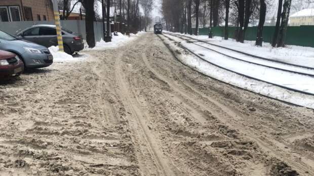 Ижевчане просят почистить от снега дорогу по  улице Шишкина