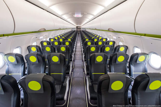 Первый Airbus A320neo в России. Фото: alexcheban.livejournal.com