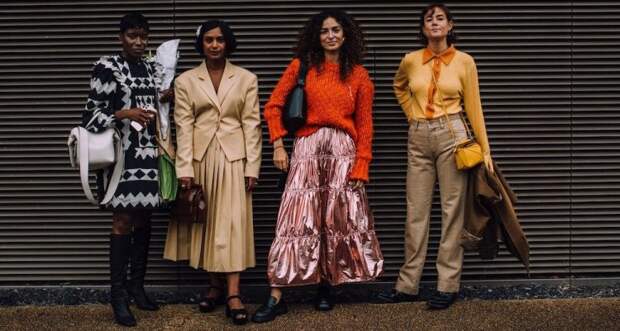 101 звездный образ уличного стиля на Лондонской неделе моды (весна 2022 года)